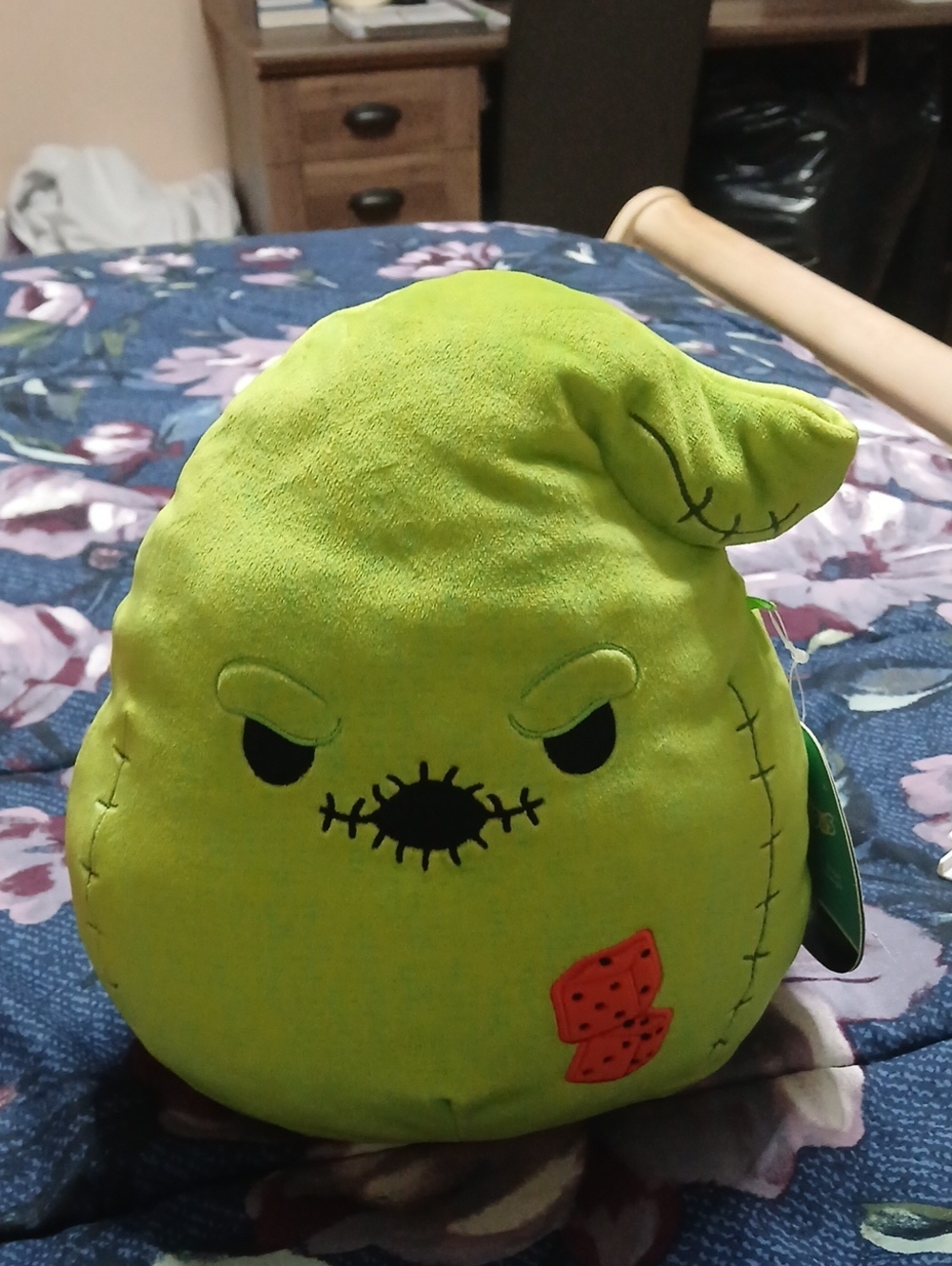 Disney Oogie Boogie The Nightmare Before Christmas Squishmallow